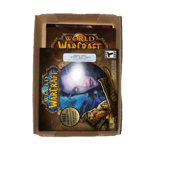 World of Warcraft (Windows/Mac, 2004) CIB COMPLETE Box Manual Catalog Discs 1-5 - Picture 7 of 10